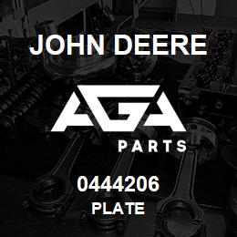 0444206 John Deere PLATE | AGA Parts