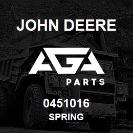 0451016 John Deere SPRING | AGA Parts