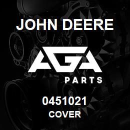 0451021 John Deere COVER | AGA Parts