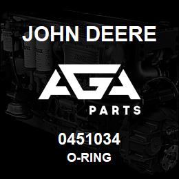0451034 John Deere O-RING | AGA Parts