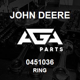 0451036 John Deere RING | AGA Parts