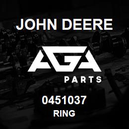 0451037 John Deere RING | AGA Parts
