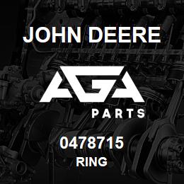 0478715 John Deere RING | AGA Parts