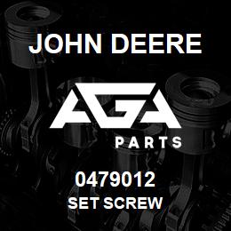 0479012 John Deere SET SCREW | AGA Parts