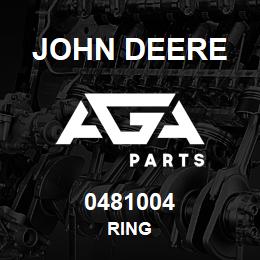 0481004 John Deere RING | AGA Parts