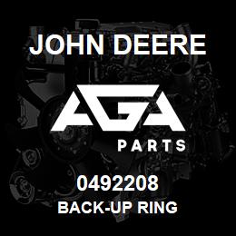 0492208 John Deere BACK-UP RING | AGA Parts