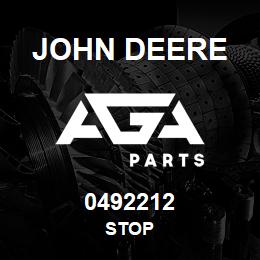 0492212 John Deere STOP | AGA Parts