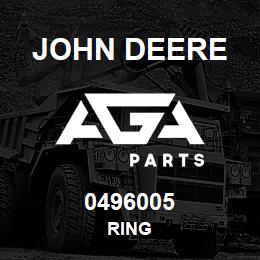 0496005 John Deere RING | AGA Parts