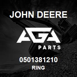 0501381210 John Deere RING | AGA Parts