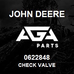 0622848 John Deere CHECK VALVE | AGA Parts