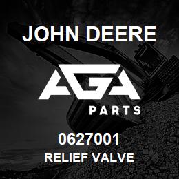 0627001 John Deere RELIEF VALVE | AGA Parts
