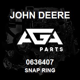 0636407 John Deere SNAP RING | AGA Parts