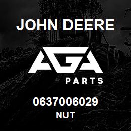 0637006029 John Deere NUT | AGA Parts