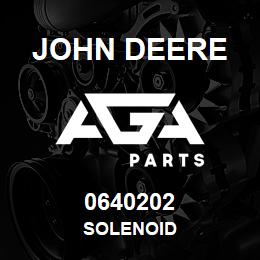 0640202 John Deere SOLENOID | AGA Parts
