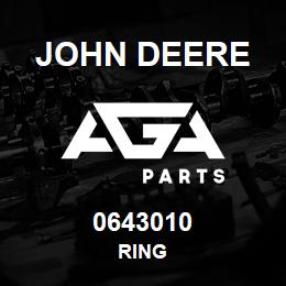 0643010 John Deere RING | AGA Parts
