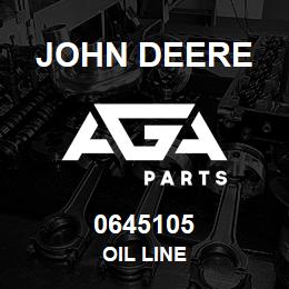 0645105 John Deere OIL LINE | AGA Parts