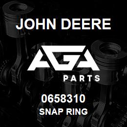 0658310 John Deere SNAP RING | AGA Parts