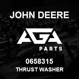 0658315 John Deere THRUST WASHER | AGA Parts