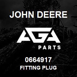 0664917 John Deere FITTING PLUG | AGA Parts
