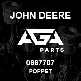 0667707 John Deere POPPET | AGA Parts