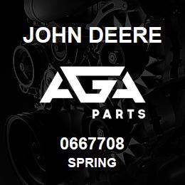 0667708 John Deere SPRING | AGA Parts