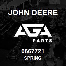 0667721 John Deere SPRING | AGA Parts