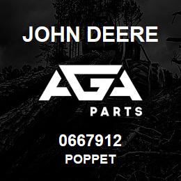 0667912 John Deere POPPET | AGA Parts