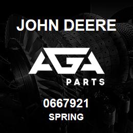0667921 John Deere SPRING | AGA Parts