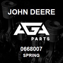 0668007 John Deere SPRING | AGA Parts