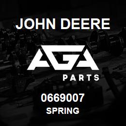 0669007 John Deere SPRING | AGA Parts