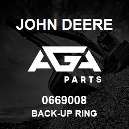 0669008 John Deere BACK-UP RING | AGA Parts