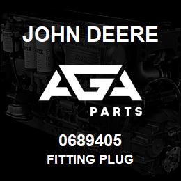 0689405 John Deere FITTING PLUG | AGA Parts