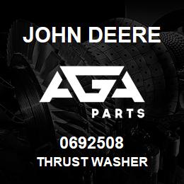 0692508 John Deere THRUST WASHER | AGA Parts