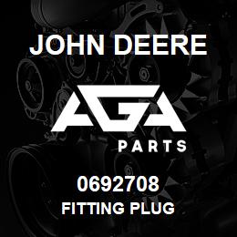 0692708 John Deere FITTING PLUG | AGA Parts