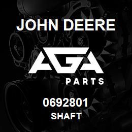 0692801 John Deere SHAFT | AGA Parts