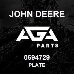 0694729 John Deere PLATE | AGA Parts