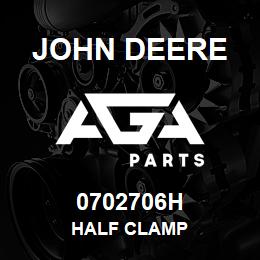 0702706H John Deere HALF CLAMP | AGA Parts