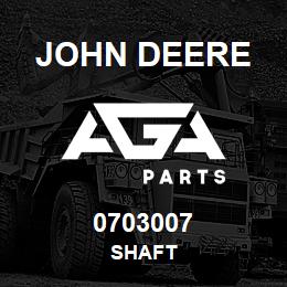 0703007 John Deere SHAFT | AGA Parts