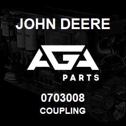 0703008 John Deere COUPLING | AGA Parts