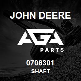 0706301 John Deere SHAFT | AGA Parts
