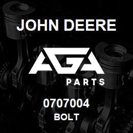 0707004 John Deere BOLT | AGA Parts