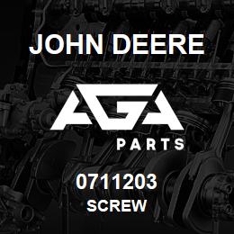 0711203 John Deere SCREW | AGA Parts