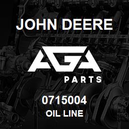 0715004 John Deere OIL LINE | AGA Parts