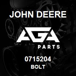 0715204 John Deere BOLT | AGA Parts