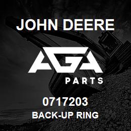 0717203 John Deere BACK-UP RING | AGA Parts
