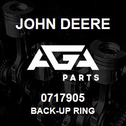 0717905 John Deere BACK-UP RING | AGA Parts