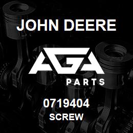 0719404 John Deere SCREW | AGA Parts