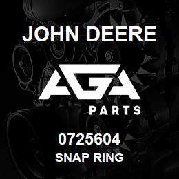 0725604 John Deere SNAP RING | AGA Parts