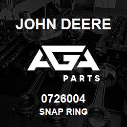 0726004 John Deere SNAP RING | AGA Parts