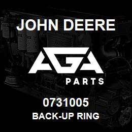 0731005 John Deere BACK-UP RING | AGA Parts